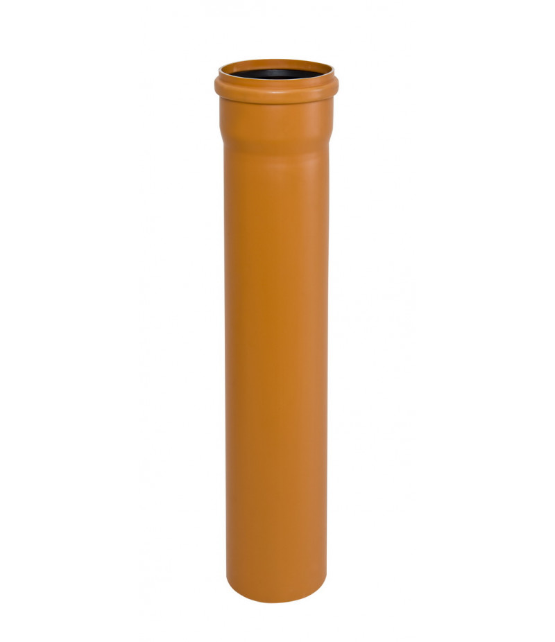 Drewplast Труба канализационная наружная ПВХ SN4 110x1000 (3.2мм)